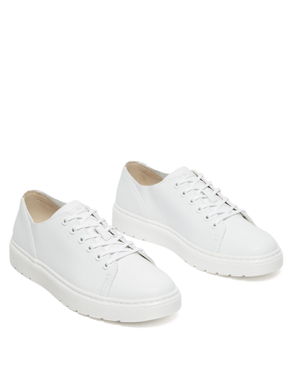 Dante Leather Casual Shoes in White