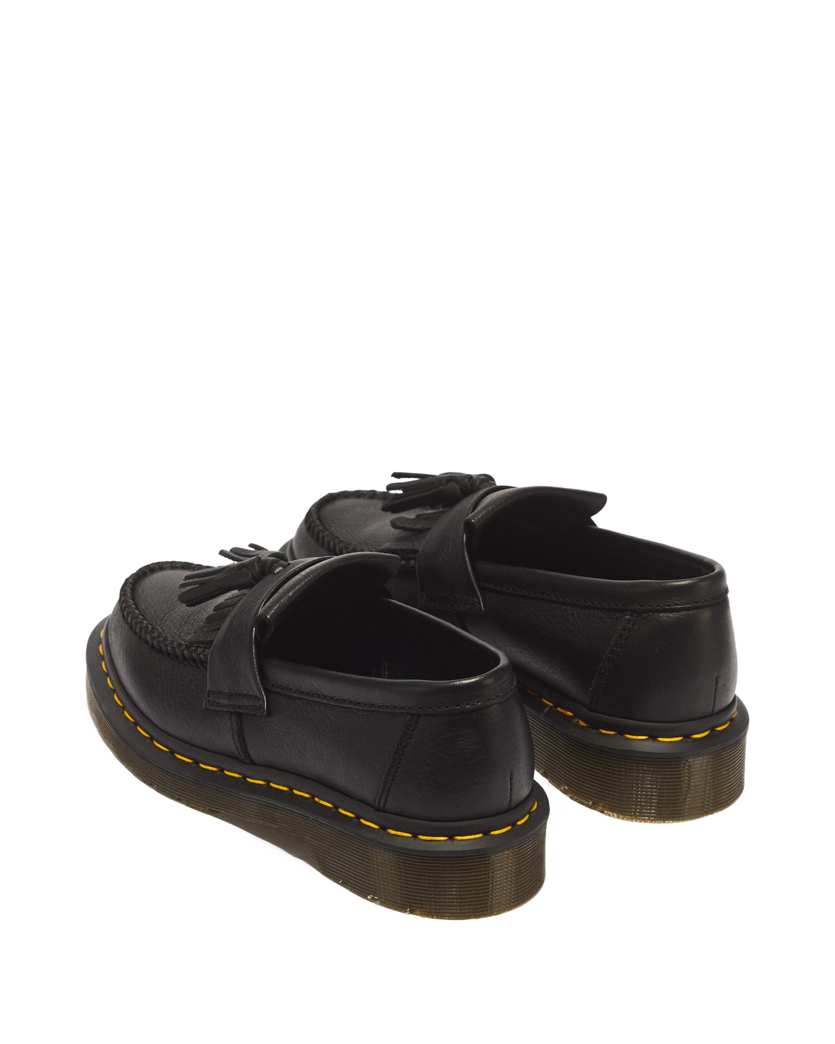 Adrian Women's Virginia Leather Tassel Loafers in Black