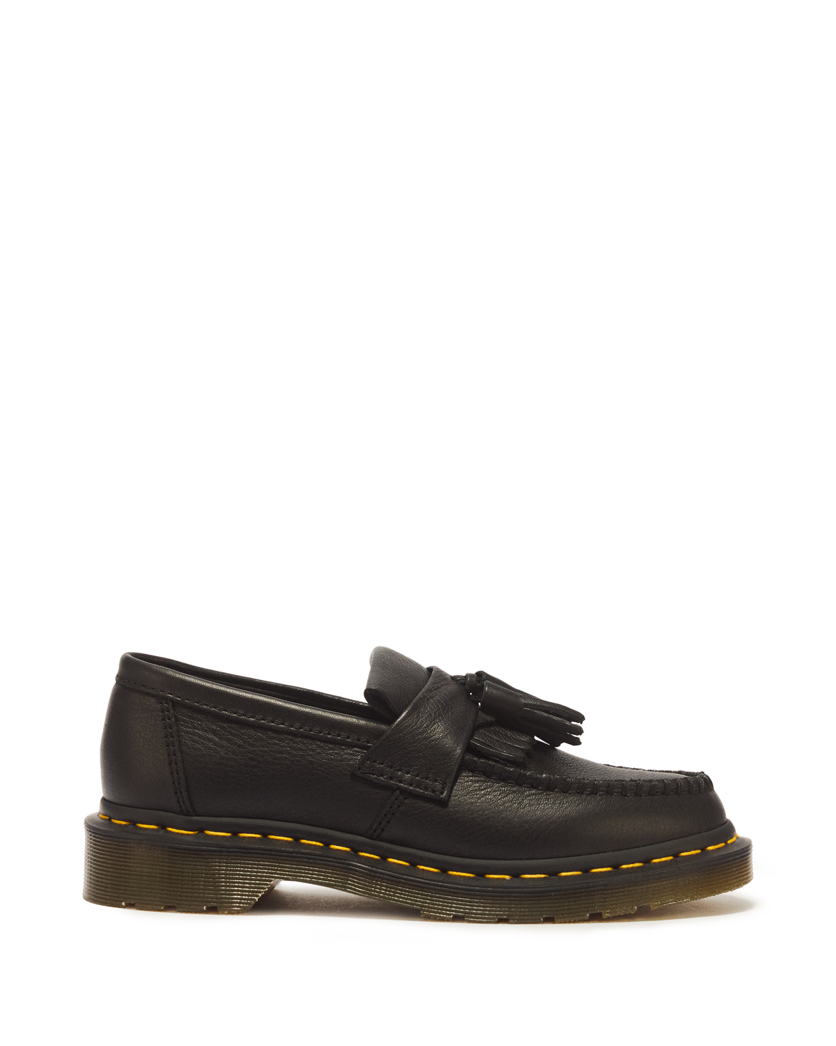 Adrian Women's Virginia Leather Tassel Loafers in Black