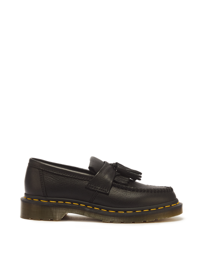 Adrian Women's Virginia Leather Tassel Loafers in Black