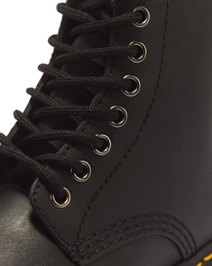 1460 Women's Pascal Nappa Zipper Boots in Black