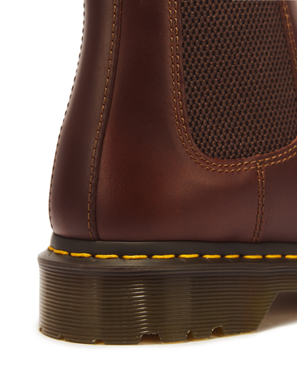 2976 Women's Faux Fur Lined Chelsea Boots in Butterscotch