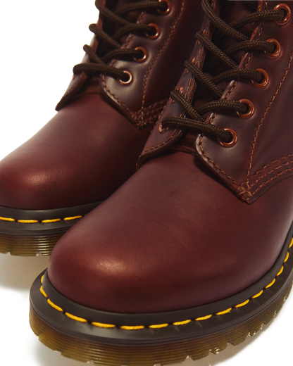 1460 Women's Faux Fur Lined Lace Up Boots in Butterscotch