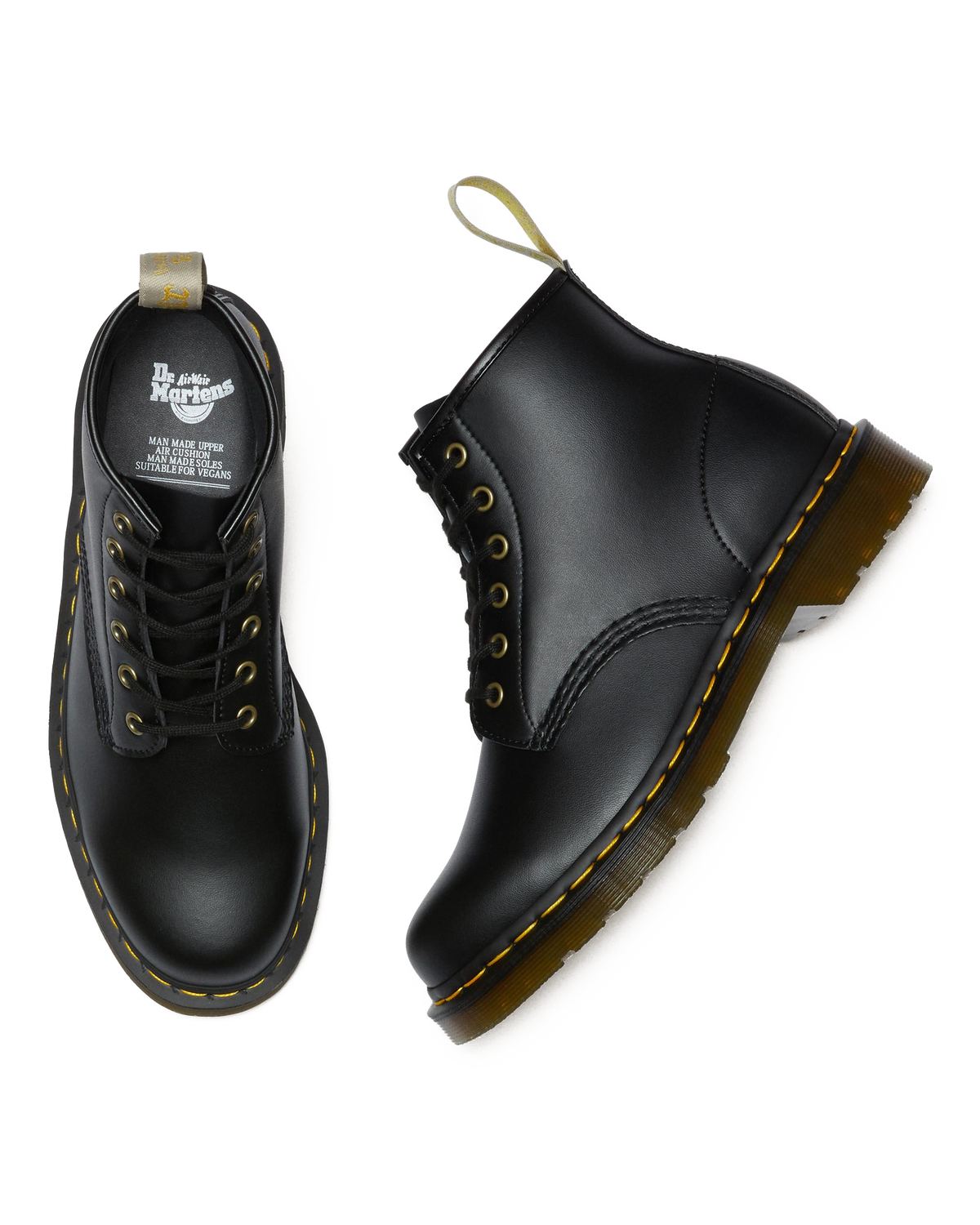 Vegan 101 Felix Ankle Boots in Black