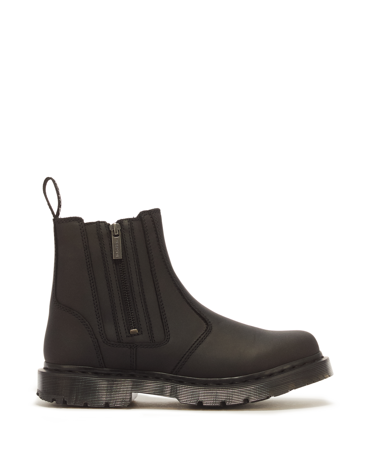 2976 Women's DM's Wintergrip Zip Chelsea Boots in Black