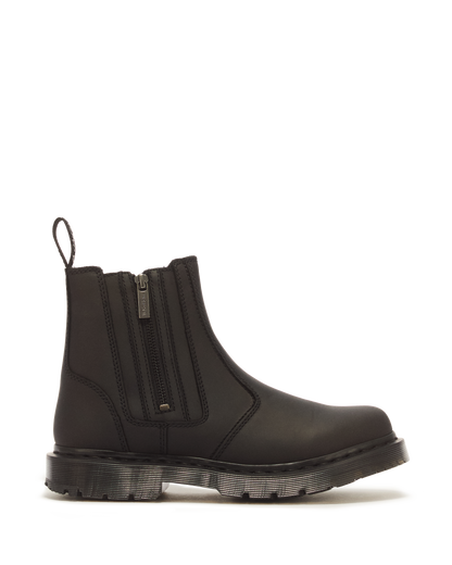 2976 Women's DM's Wintergrip Zip Chelsea Boots in Black