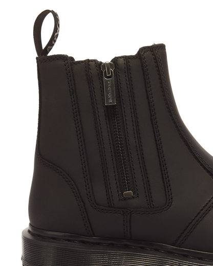 2976 Women's DM's Wintergrip Zip Chelsea Boots in Black