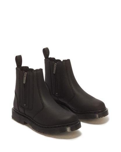 2976 Women's DM's Wintergrip Zip Chelsea Boots in Black