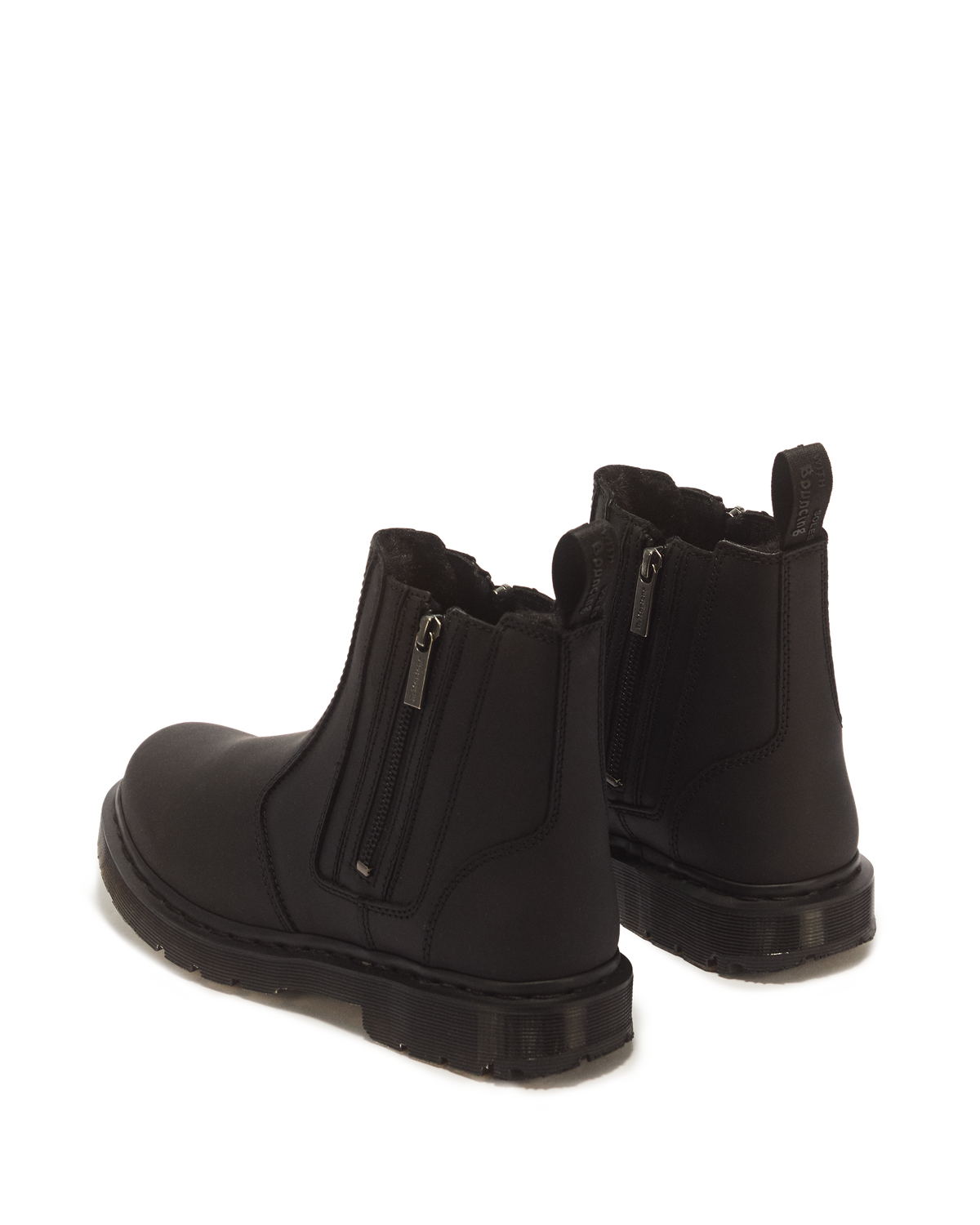 2976 Women's DM's Wintergrip Zip Chelsea Boots in Black