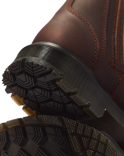 2976 Women's DM's Wintergrip Zip Chelsea Boots in Brown
