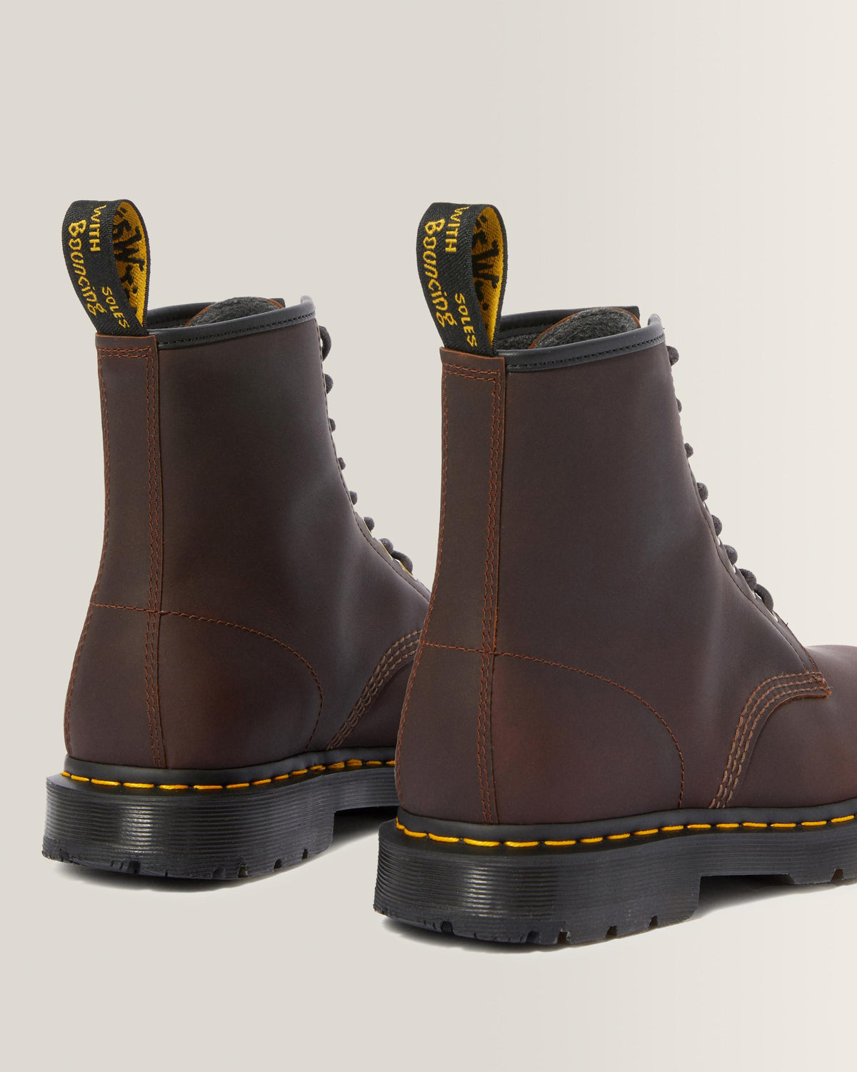 1460 DM's Wintergrip Lace Up Boots in Cocoa