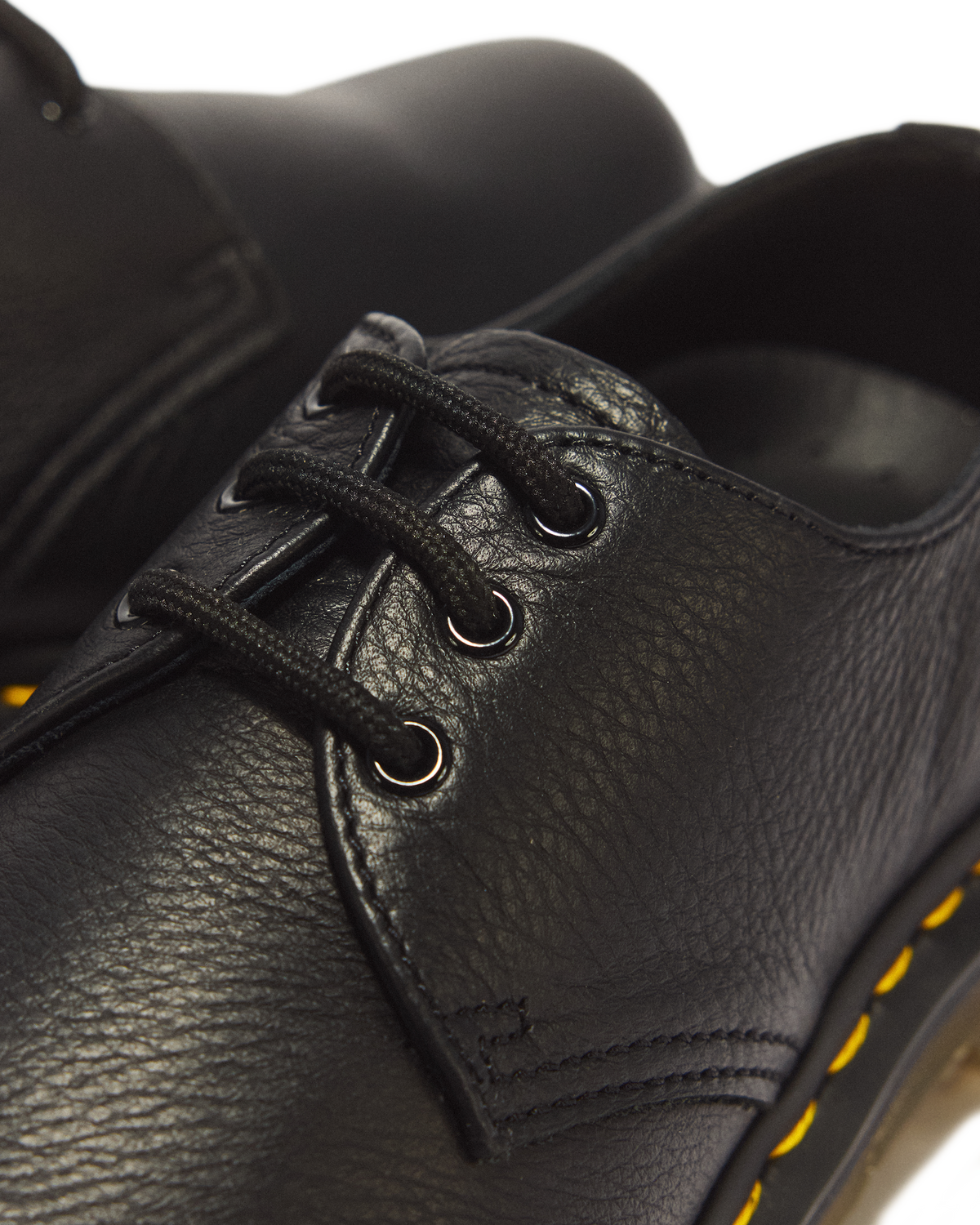 1461 Women's Virginia Leather Oxford Shoes in Black