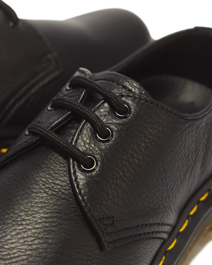 1461 Women's Virginia Leather Oxford Shoes in Black