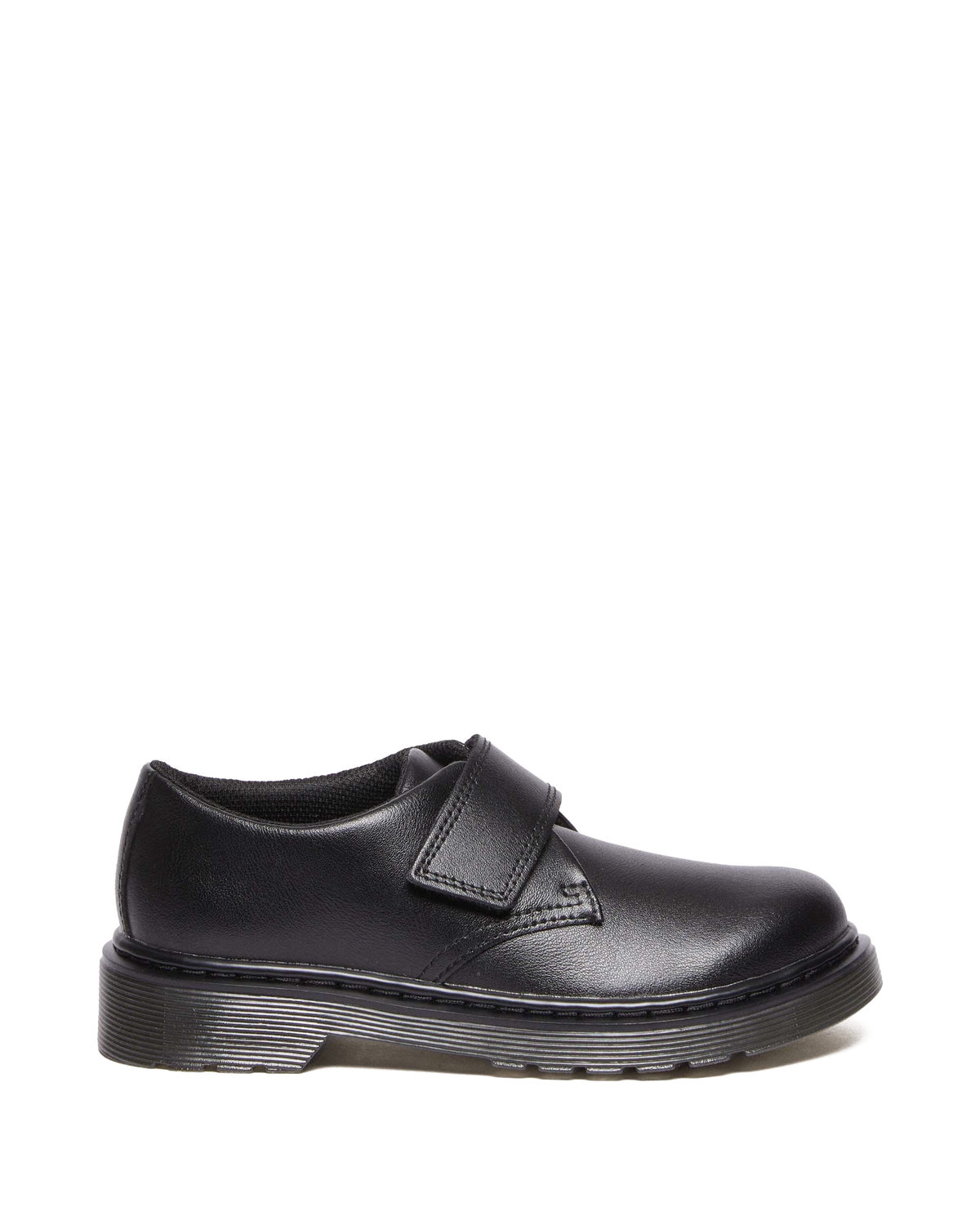Junior Kamron Velcro Oxford Shoes in Black