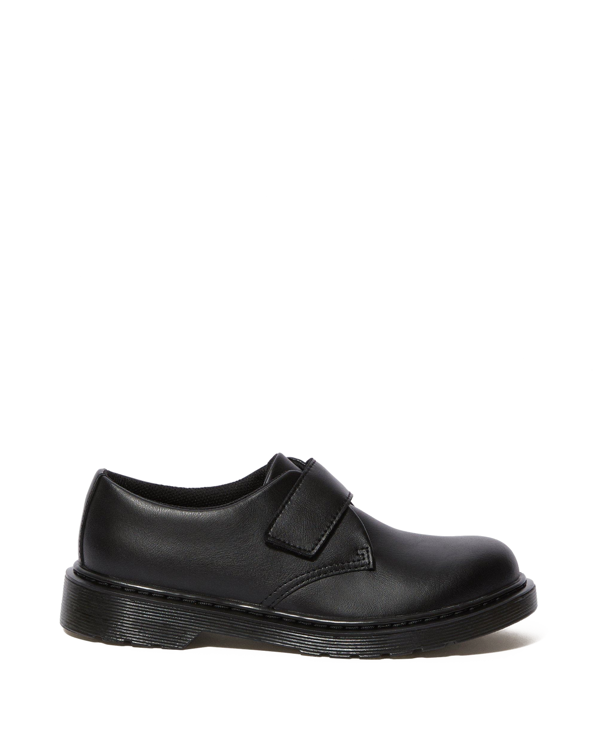 Youth Kamron Velcro Oxford Shoes in Black