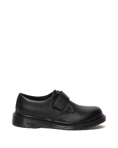 Youth Kamron Velcro Oxford Shoes in Black