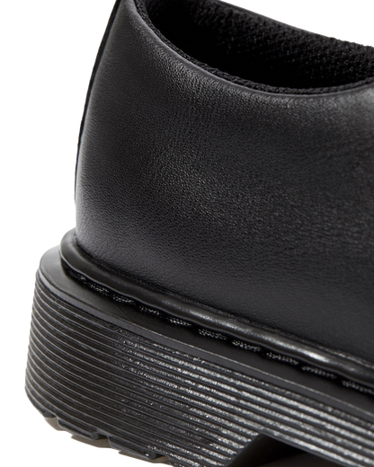 Youth Kamron Velcro Oxford Shoes in Black