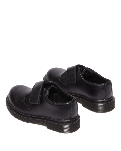Infant/Toddler Kamron Velcro Oxford Shoes in Black