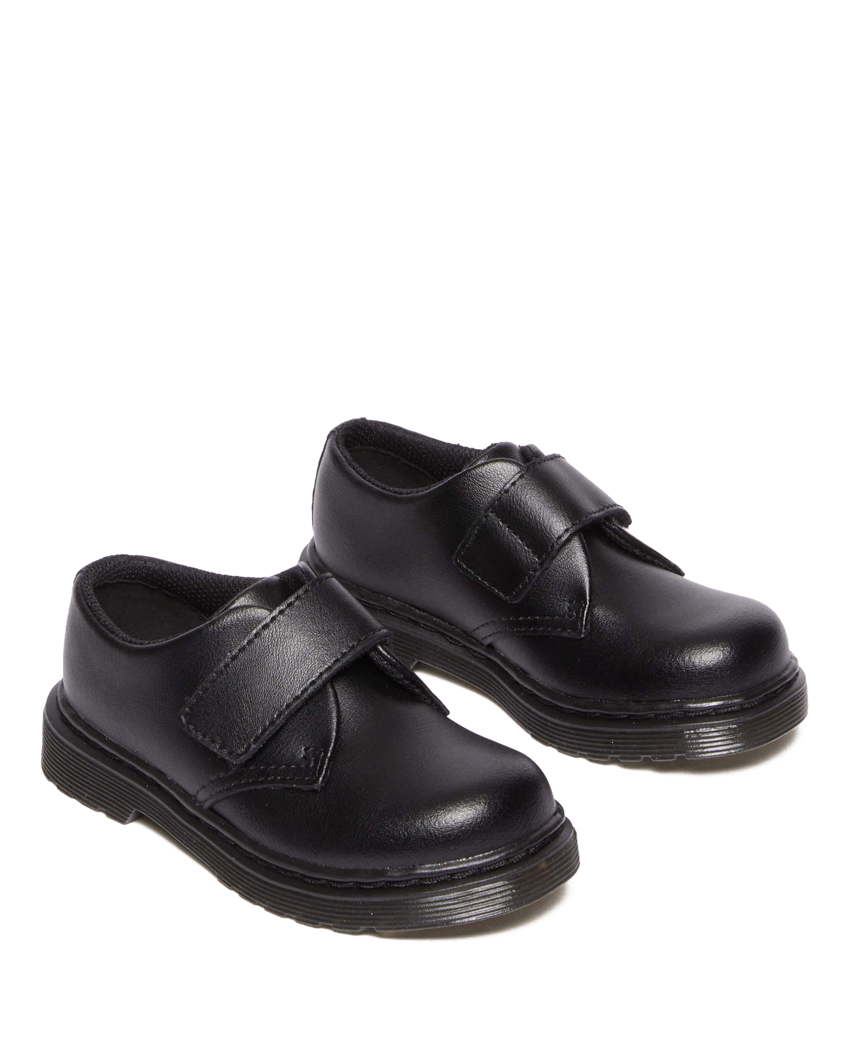 Infant/Toddler Kamron Velcro Oxford Shoes in Black