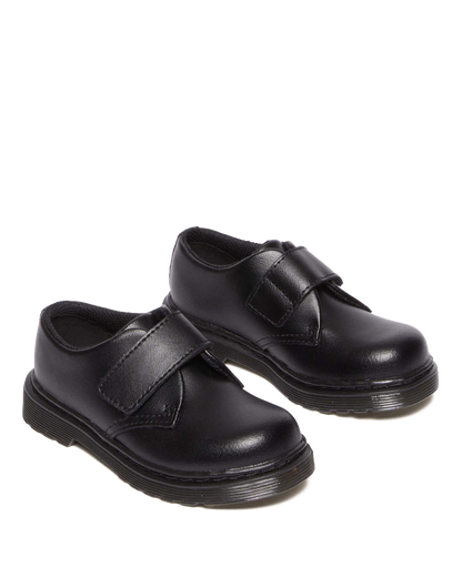 Infant/Toddler Kamron Velcro Oxford Shoes in Black