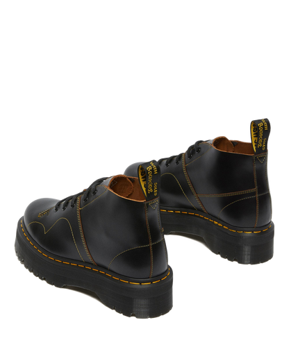 Church Platform Monkey Boots in Black