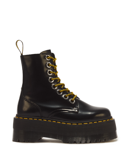 Jadon Max Boot Women's Platforms in Black Buttero
