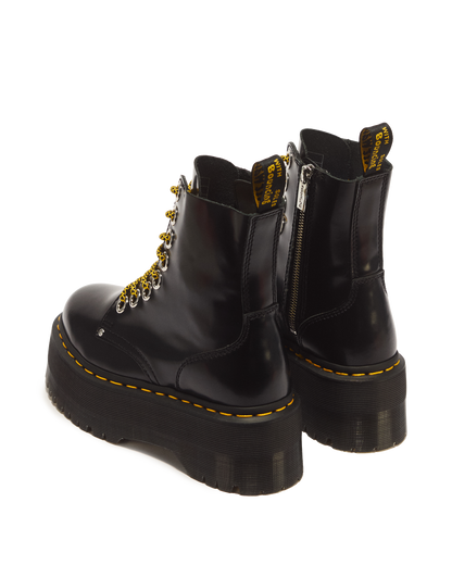 Jadon Max Boot Women's Platforms in Black Buttero