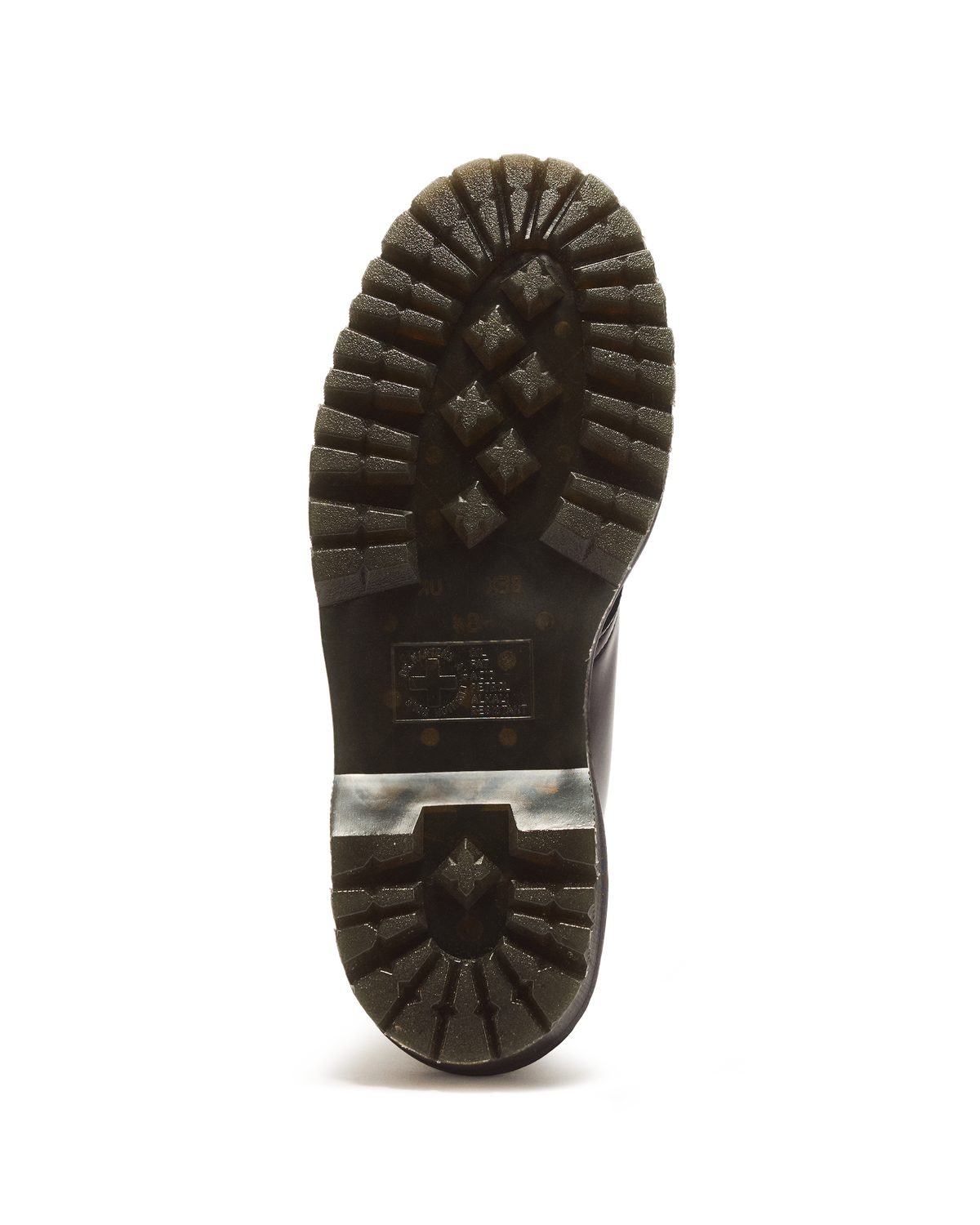 1461 Smooth Leather Platform Shoes in Black
