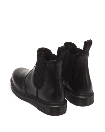 2976 Mono Smooth Leather Chelsea Boots in Black