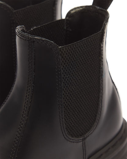 2976 Mono Smooth Leather Chelsea Boots in Black