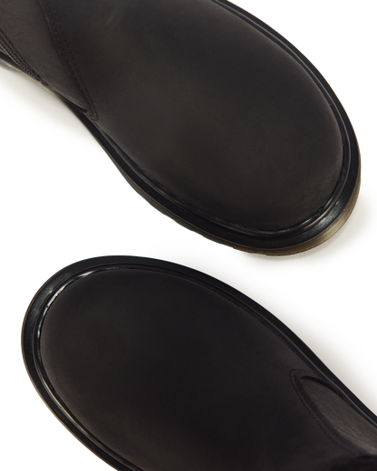 Junior 2976 Leonore Faux Fur Lined Chelsea Boots in Black