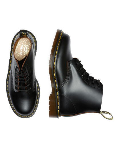 Vintage 101 Leather Ankle Boots in Black