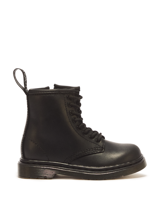 Toddler 1460 Faux Fur Lined Boots in Black