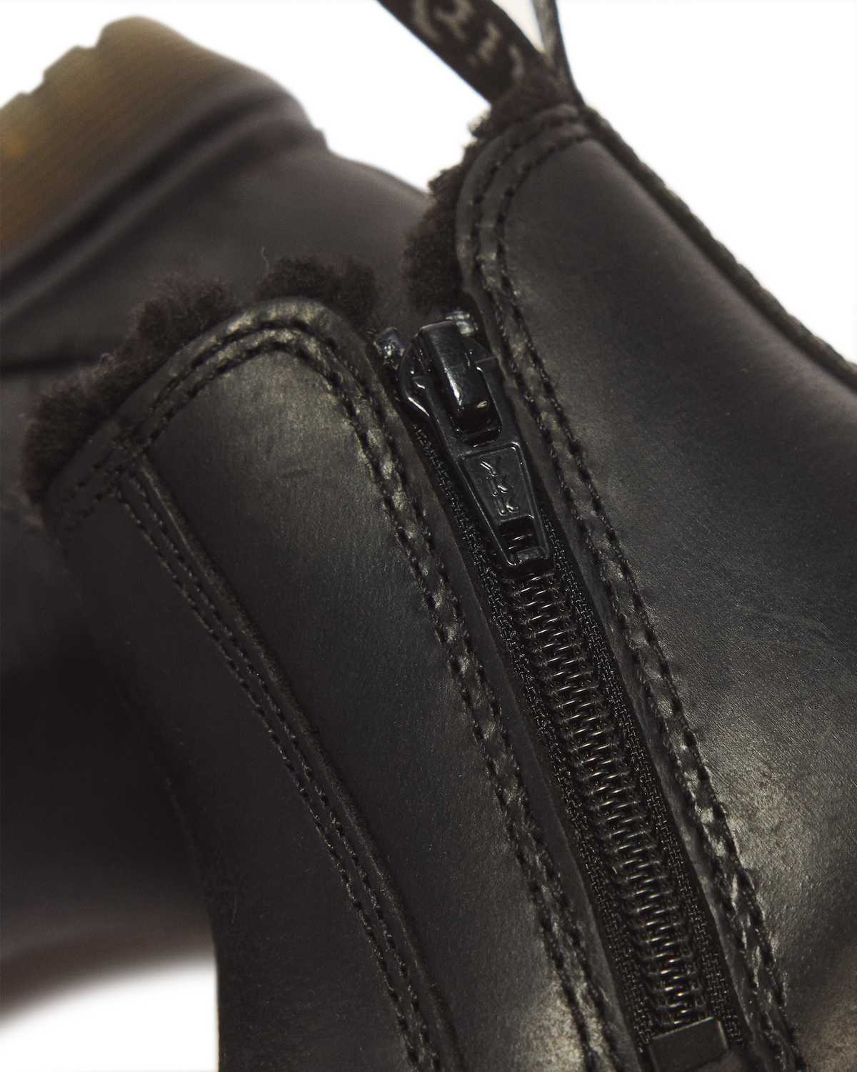 Toddler 2976 Faux Fur Lined Chelsea Boots in Black