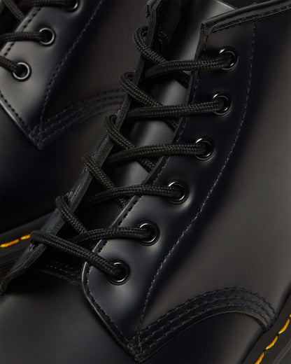101 Bex Smooth Leather Ankle Boots in Black