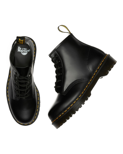 101 Bex Smooth Leather Ankle Boots in Black