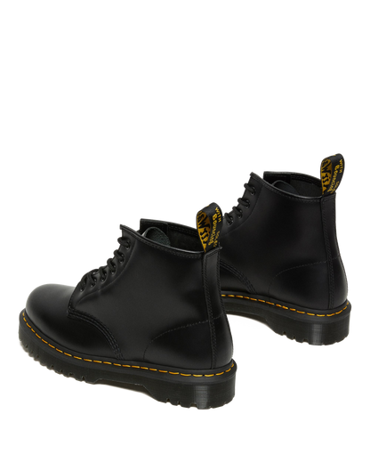 101 Bex Smooth Leather Ankle Boots in Black