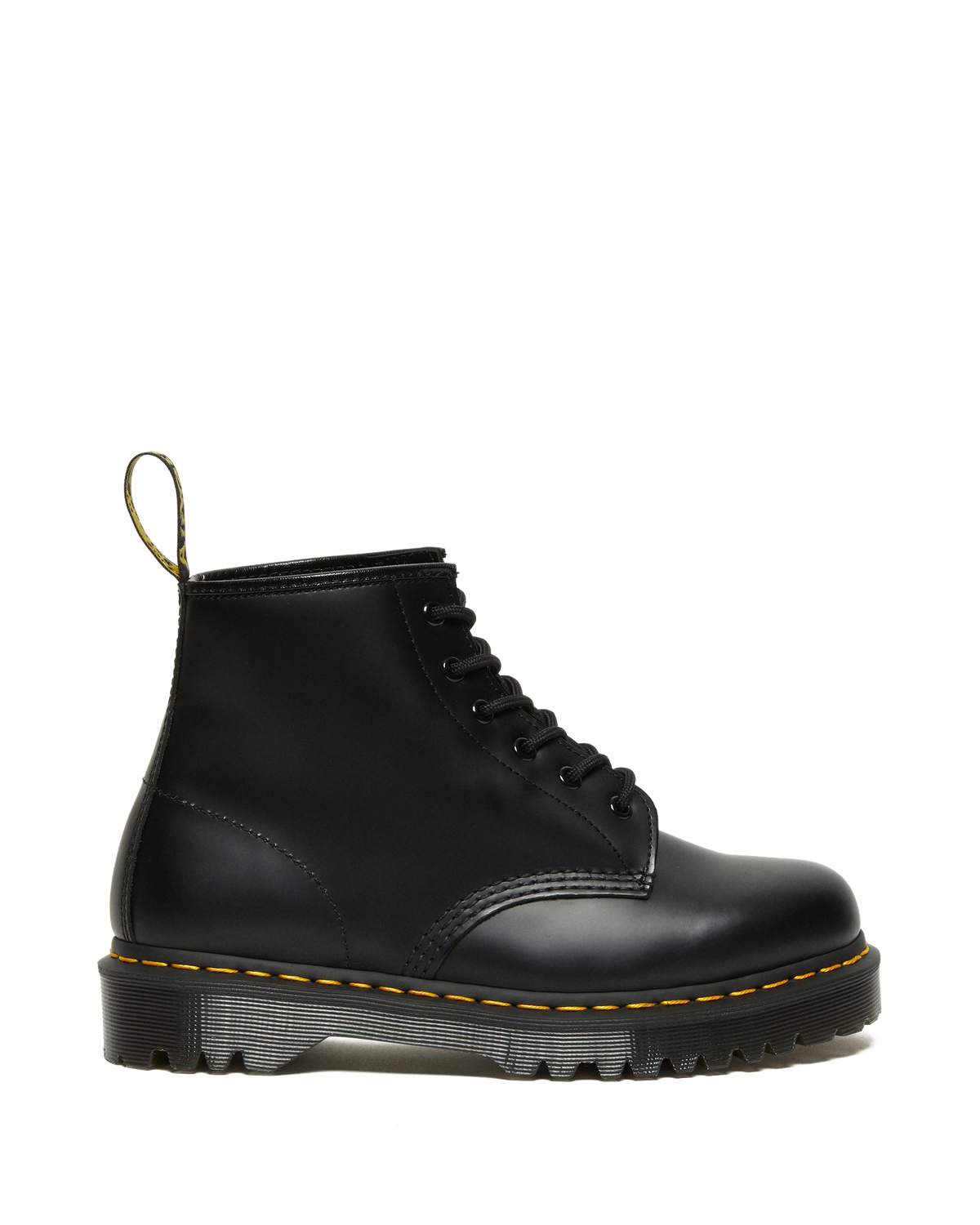 101 Bex Smooth Leather Ankle Boots in Black