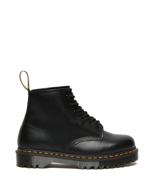101 Bex Smooth Leather Ankle Boots in Black