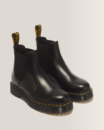 2976 Bex Smooth Leather Chelsea Boots in Black