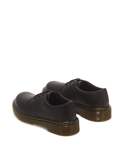Junior 1461 Softy T Leather Shoes in Black
