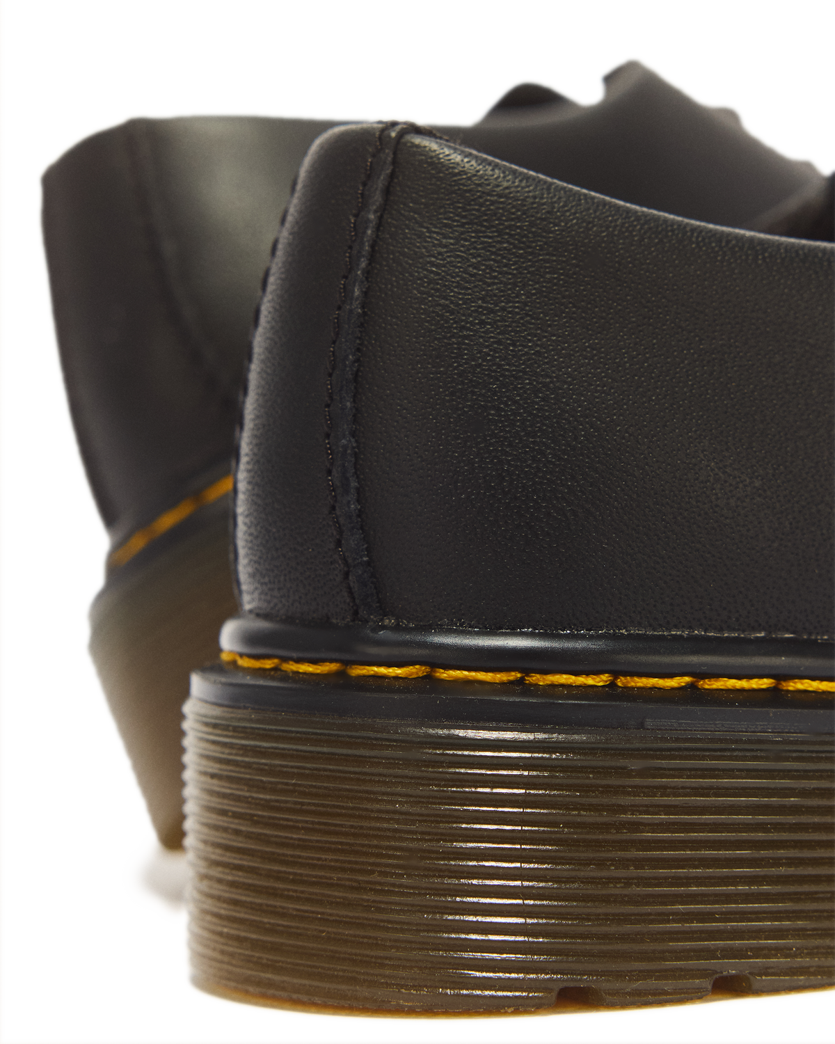 Junior 1461 Softy T Leather Shoes in Black
