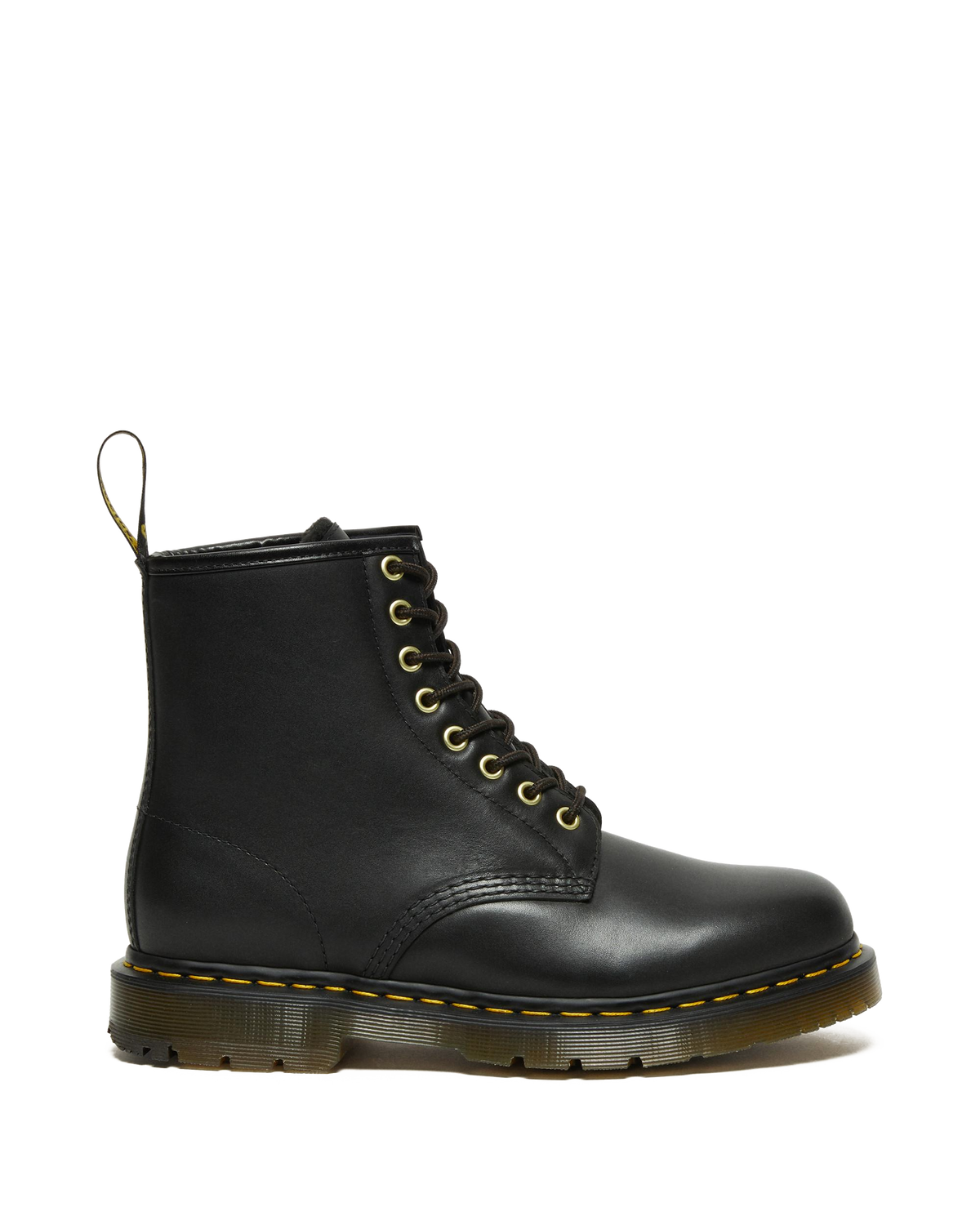 1460 DM's Wintergrip Leather Lace Up Boots in Black