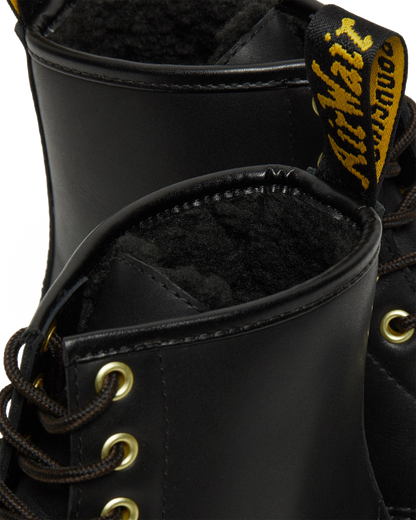 1460 DM's Wintergrip Leather Lace Up Boots in Black