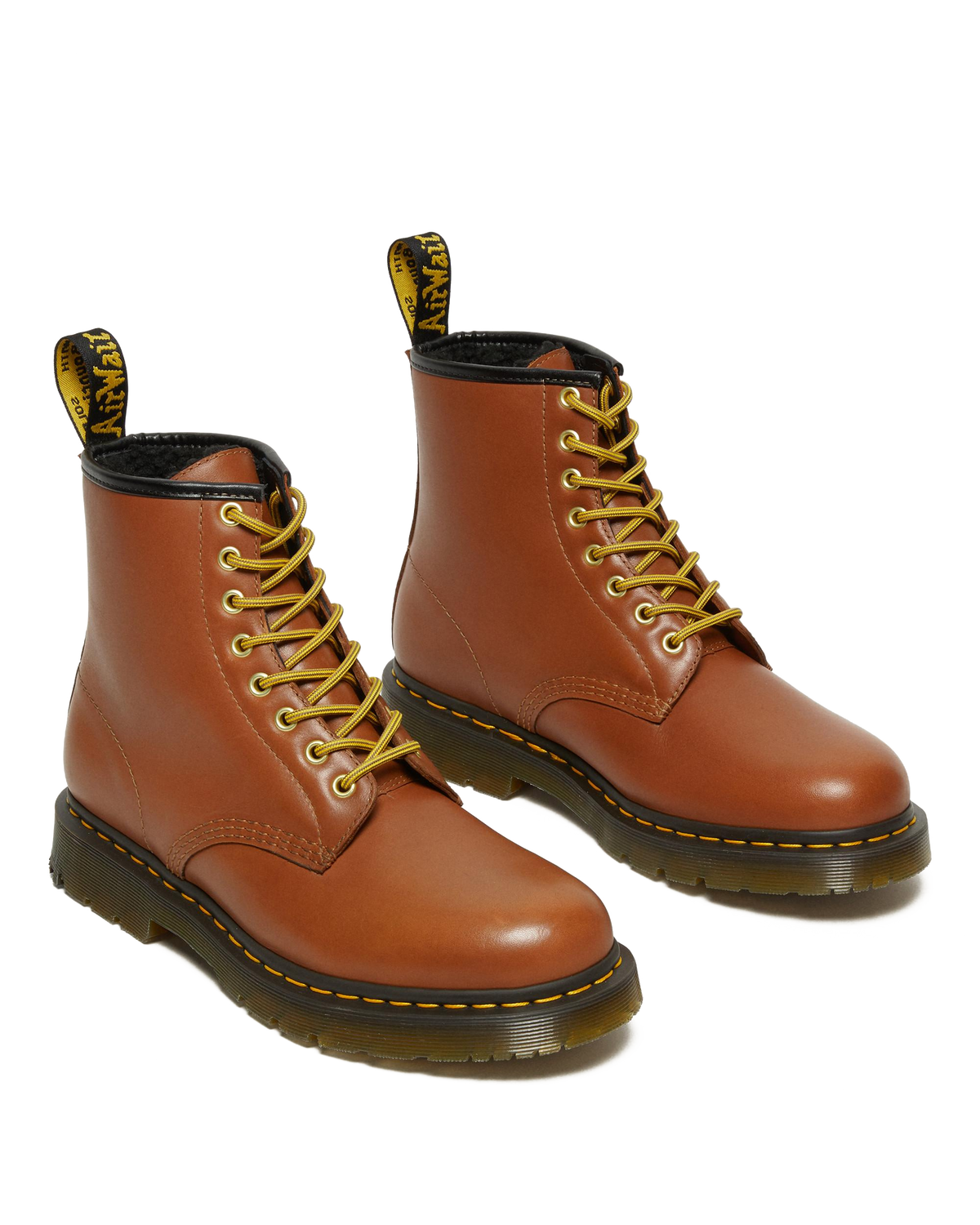 1460 DM's Wintergrip Leather Lace Up Boots in Tan