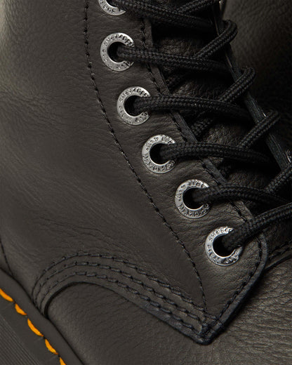1460 Max Leather Platform Boots in Black