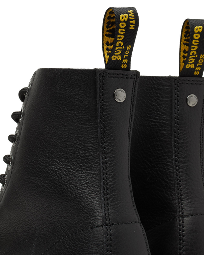 1460 Max Leather Platform Boots in Black