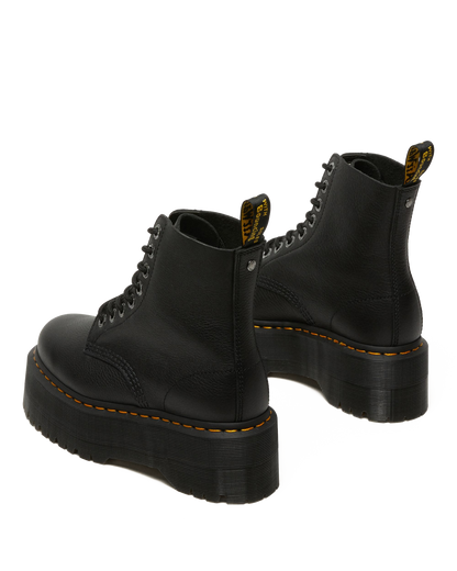 1460 Max Leather Platform Boots in Black