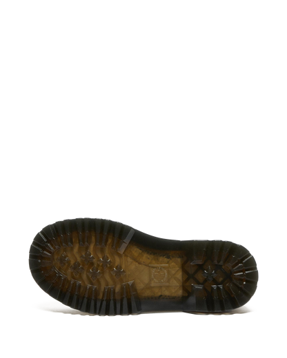 Junior 1461 Overlay Leather Shoes in Black