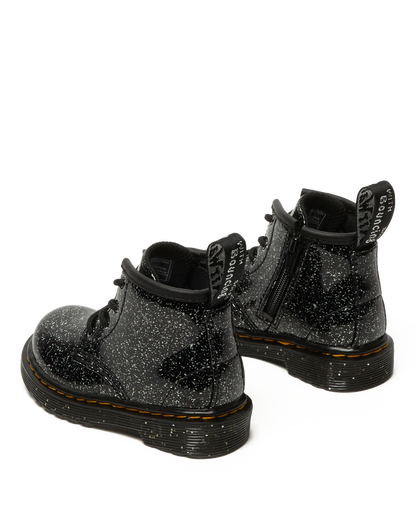 Infant 1460 Glitter Ankle Boots in Black